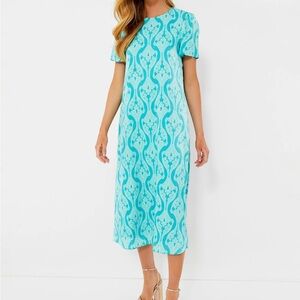 HYACINTH HOUSE

Turquoise Print Farah Maxi Dress